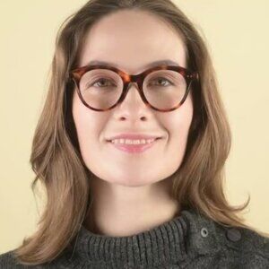 NWT CELINE EYEGLASSES HAVANA